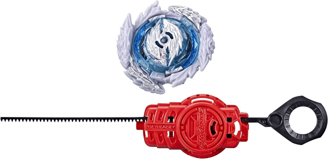 Hasbro Beyblade Burst QuadDrive, Starter Pack avec toupie Guilty Lúinor L7 et Lanceur, Jouet pour Enfants, Multicolore, Taille Unique