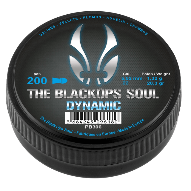 Plombs The Black Ops Soul DYNAMIC Cal. 5,5 mm