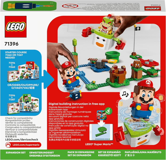 LEGO 71396 Super Mario Ensemble d'extension La Junior-mobile de Bowser Jr.