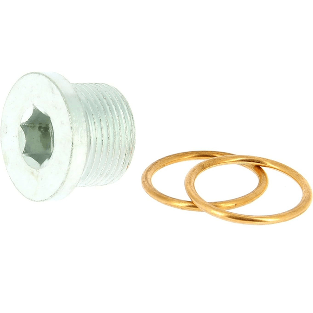 Bouchon de vidange M22 x 150 N°77 + 2 joints métalloplastiques, diamètre 22mm, pour carter d'huile