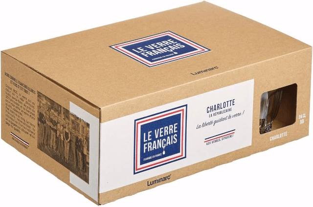 Verre Charlotte la républicaine 24 cl Le Verre Français