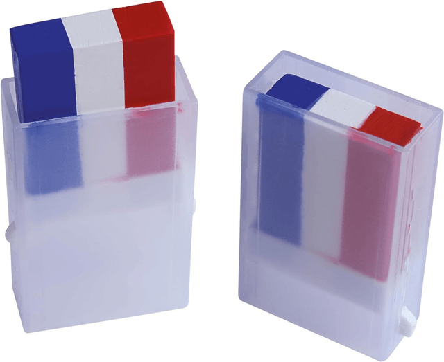 P'TIT CLOWN- Maquillage, Bleu, Blanc, Rouge, 6 x 4