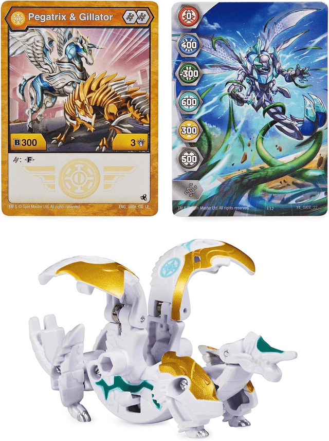 BAKUGAN LEGENDS 2023 - PACK 1 BAKUGAN SAISON 5 - 1 Bille Bakugan Avec 1 Carte Portail Et 1 Carte Collection - Dessin Animé Bakugan - Modèle Aléatoire