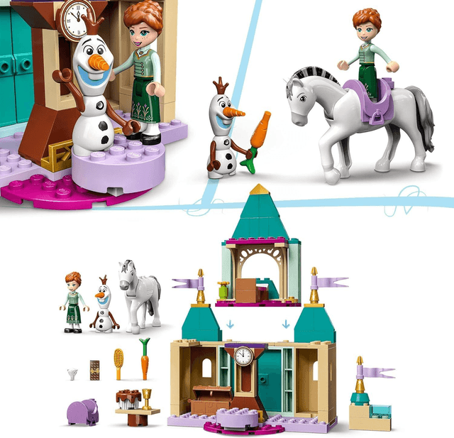 LEGO 43204 Disney Princess Les Jeux au Château d’Anna et Olaf.