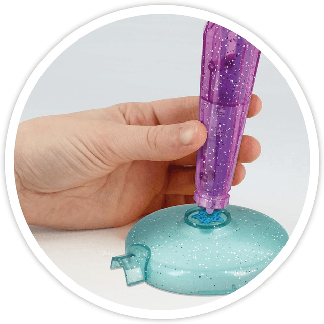 KID FASHION - REINE DES NEIGES 2- Brosse magique à paillettes