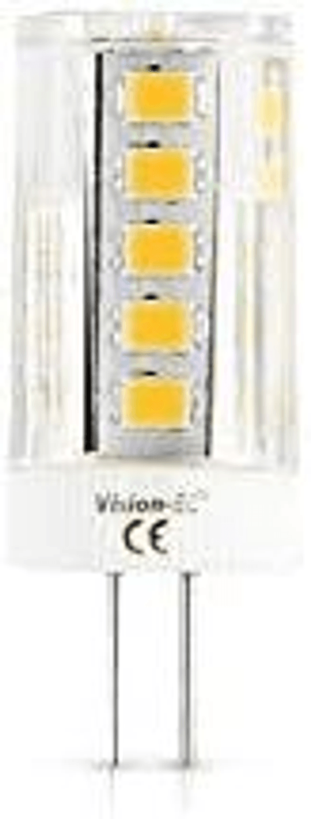 MIIDEX LIGHTING Ampoule LED G4 3W 4000°K - Blister de 4 [Classe énergétique F]