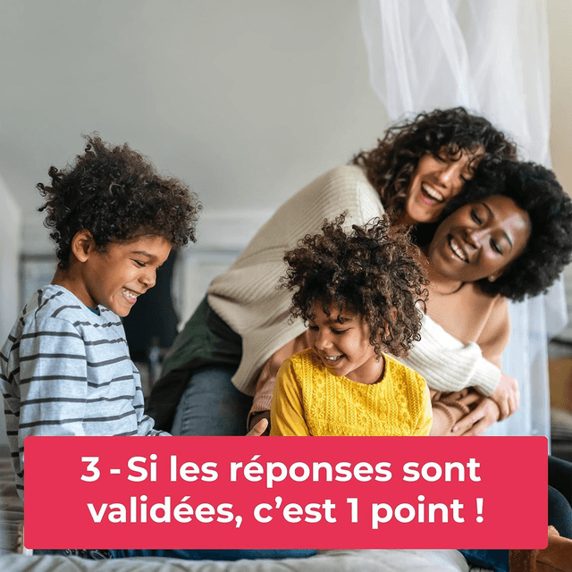 Jeux de société JUDUKIDS - Le Jeu de Cartes Familial hilarant - Questions et Défis pour en Apprendre Plus sur Ses Parents ou Ses Enfants !
