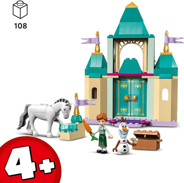 LEGO 43204 Disney Princess Les Jeux au Château d’Anna et Olaf.