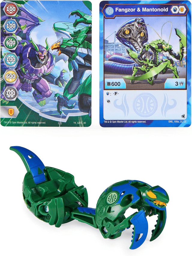 BAKUGAN LEGENDS 2023 - PACK 1 BAKUGAN SAISON 5 - 1 Bille Bakugan Avec 1 Carte Portail Et 1 Carte Collection - Dessin Animé Bakugan - Modèle Aléatoire