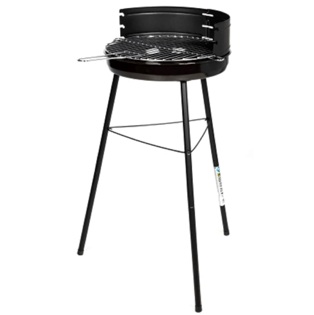Barbecue à Charbon de bois rond Ø38cm sur Pieds Lanzarotte
